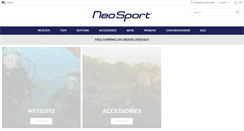 Desktop Screenshot of neosportusa.com