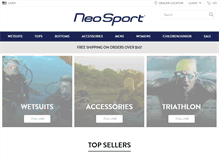 Tablet Screenshot of neosportusa.com